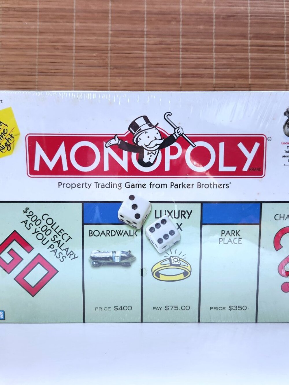 Monopoly Board Game Vintage 1999 Sack of Money Token Edition New Sealed Hasbro